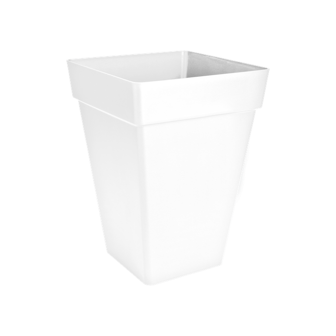 loft urban carré haut 30cm blanc
